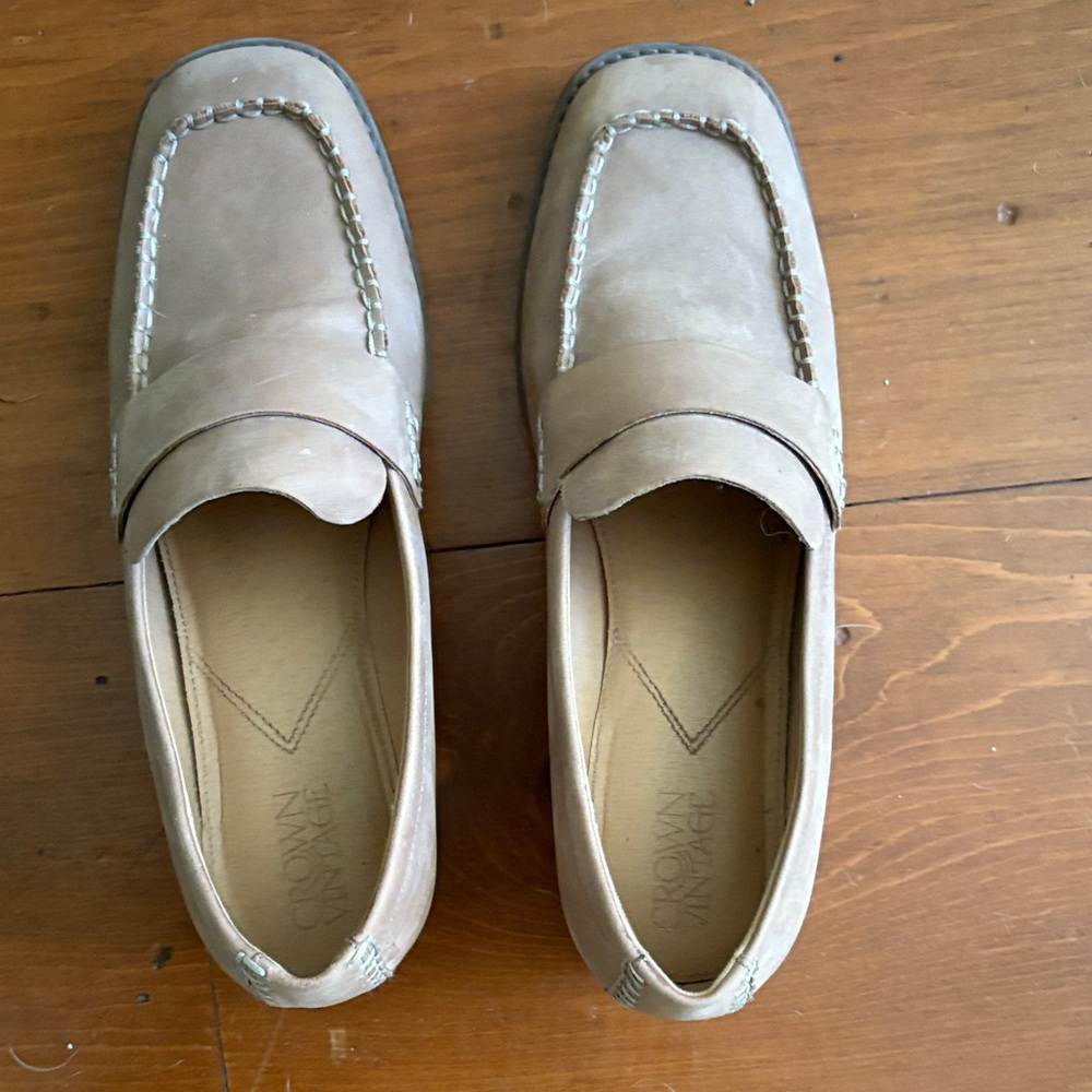 Crown Vintage Tan Women’s Slip-On Loafers